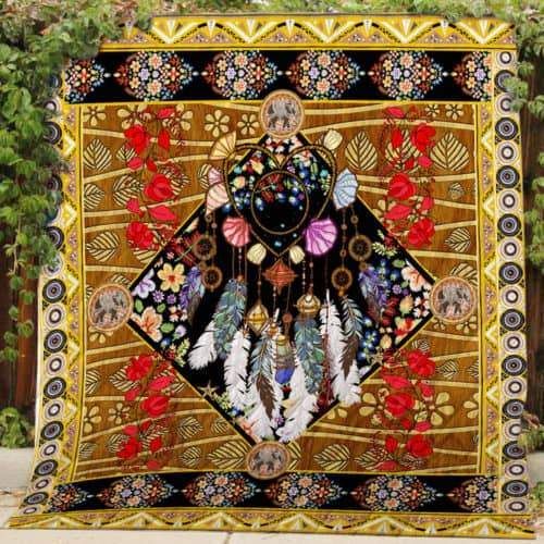 Bohemian Mh20 3D Quilt Blanket HGM22