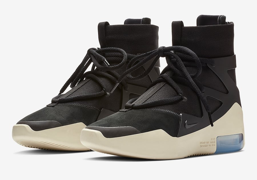 Air Fear Of God 1 Black SNK484325922