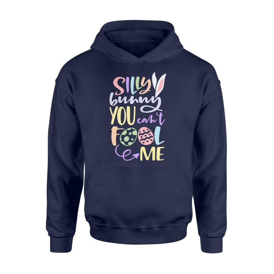 Cute Easter Kids Egg Hunt Silly Bunny Hoodie