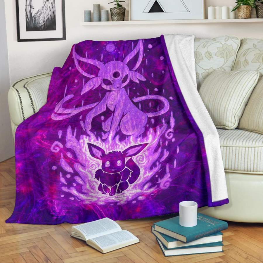 Blazing Espeon Pokemon Blanket