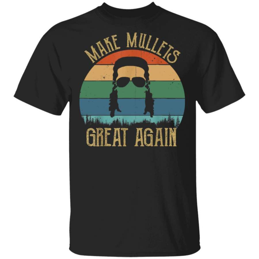 Vintage Make Mullets Great Again T-Shirt