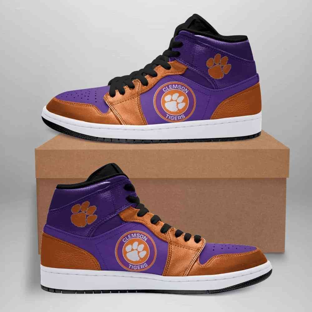 Clemson Tigers American Football 05 Air Jordan Shoes Sport Sneakers