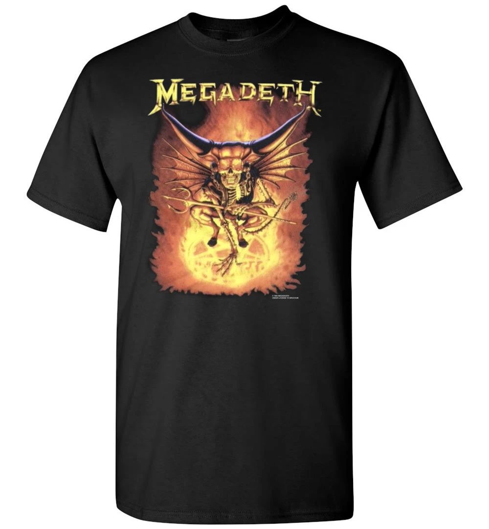 Teescape  Rare Vtg (90s) 1993 Megadeth T-Shirt