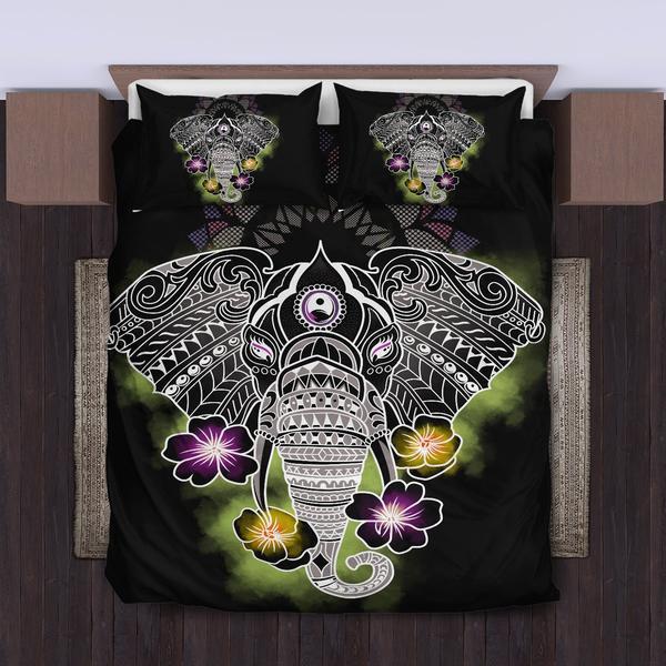 Fandomgift Elephant Art Bedding Set Duvet Cover Pillowcase