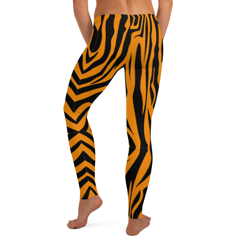 TIGER STRIPES PRINT LEGGINGS