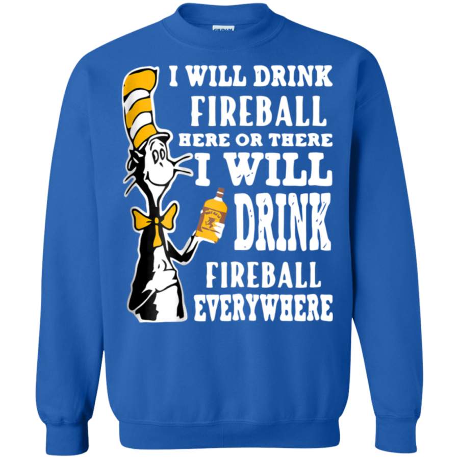 Dr seuss fireball Sweatshirt - ReadingLLC