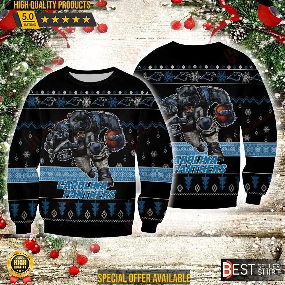 Carolina Panthers Players Football Christmas Gift For Fan 3D Full Printing Sweatshirt