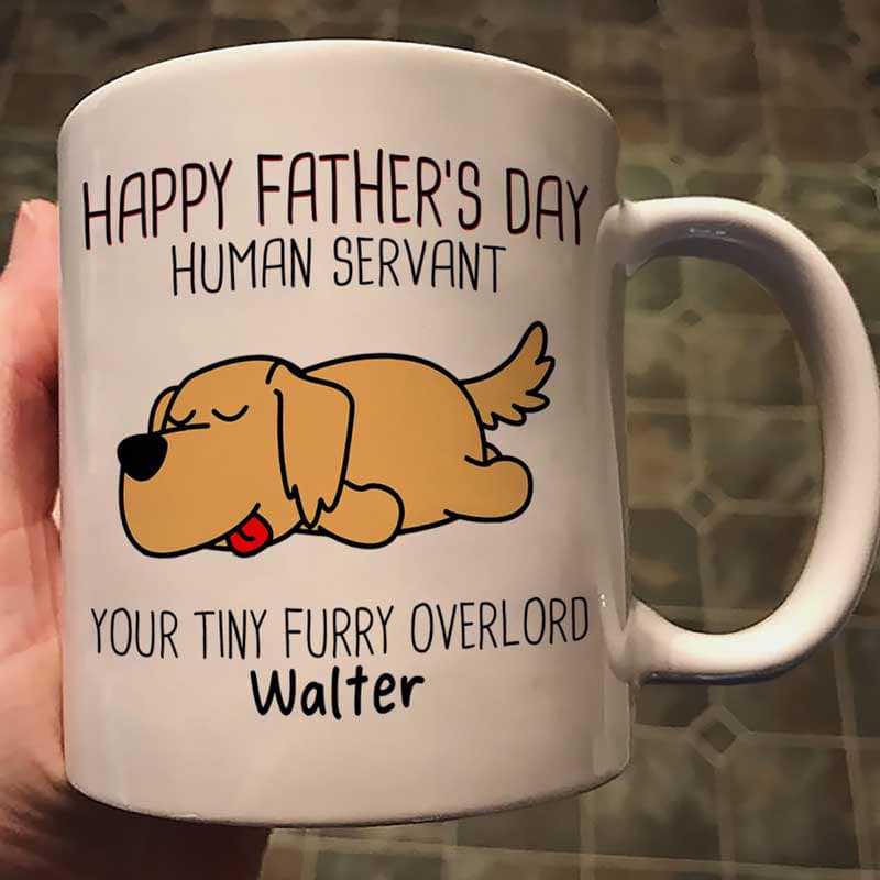 Sleeping Dogs Happy Father‘S Day Personalized Mug