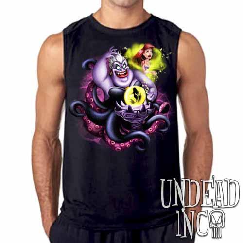 Villains Ursula – Ariel The Little Mermaid Mens Sleeveless Shirt