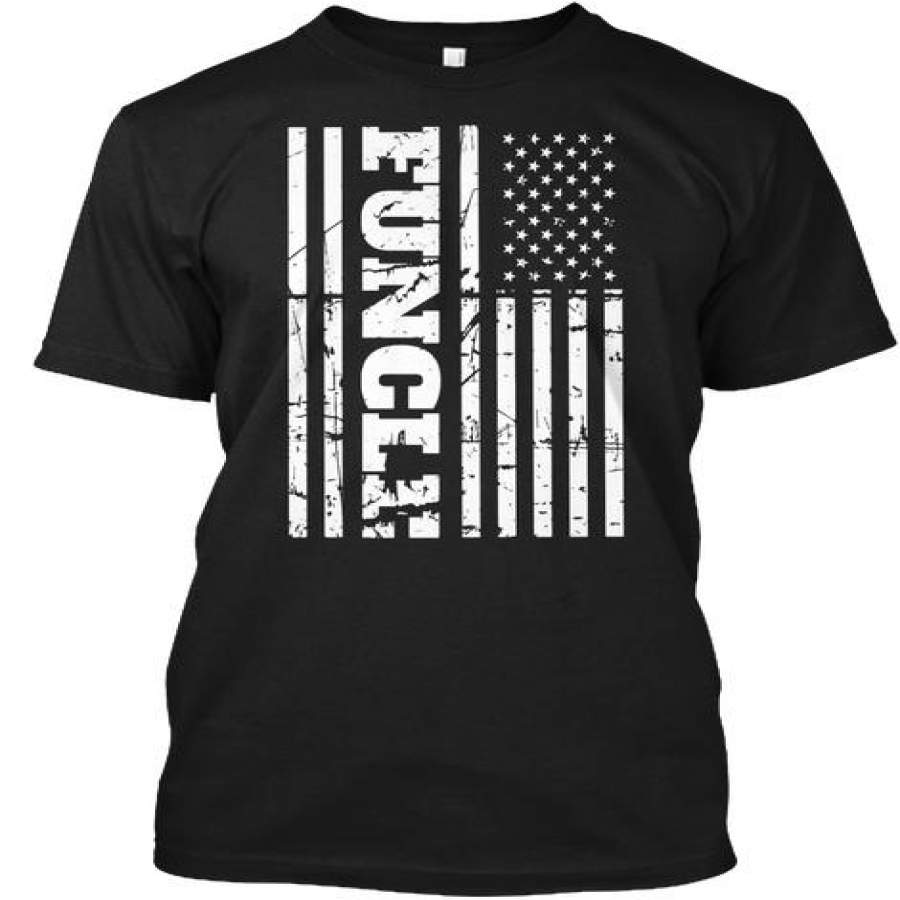 Vintage Funcle Shirt With American Flag