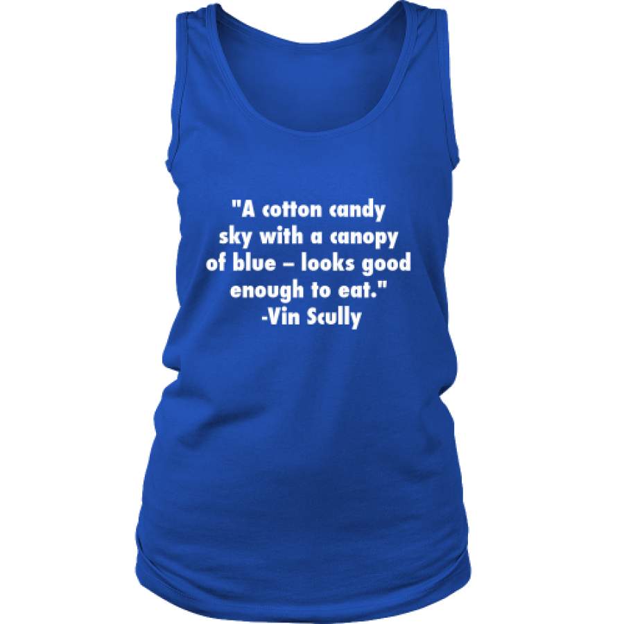 Vin Scully “Cotton Candy” Women’s Tank Top