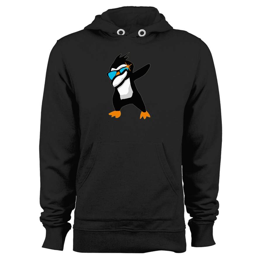 Rainbow Penguin Penguin Party Dabbing Penguin Unisex Hoodie