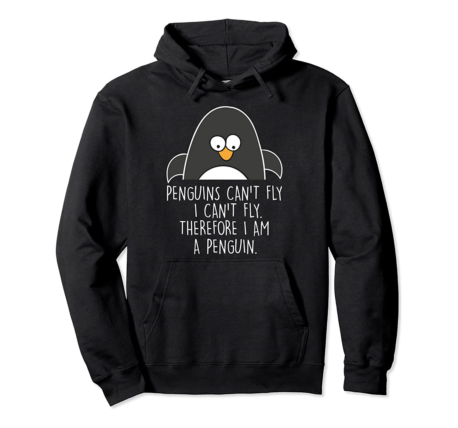 Penguins Can’t Fly Cute Hoodie Gift Pullover Hoodie, T-Shirt, Sweatshirt