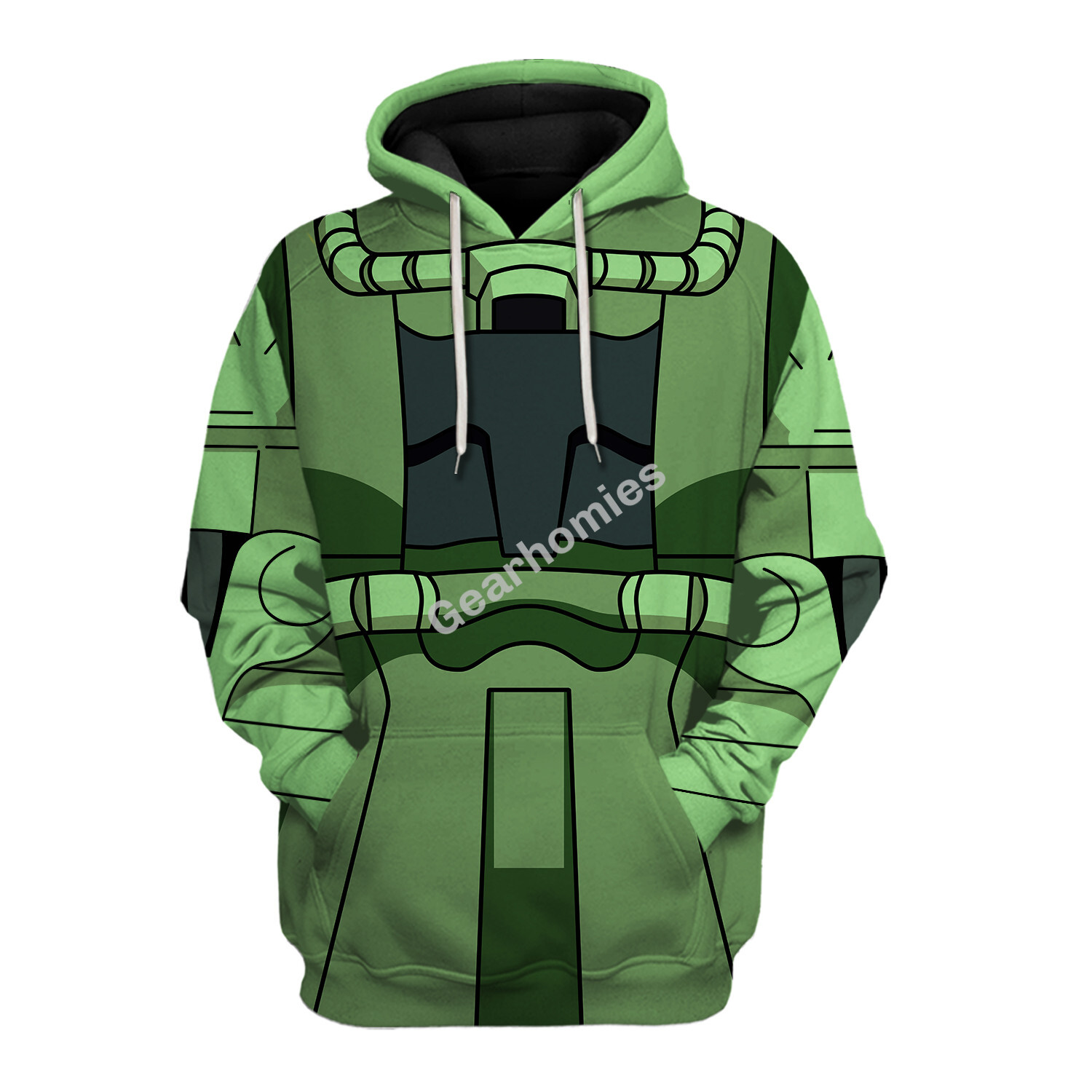 Zaku Ii Mobile Suit Gundam Hoodies Pullover Sweatshirt Tracksuit