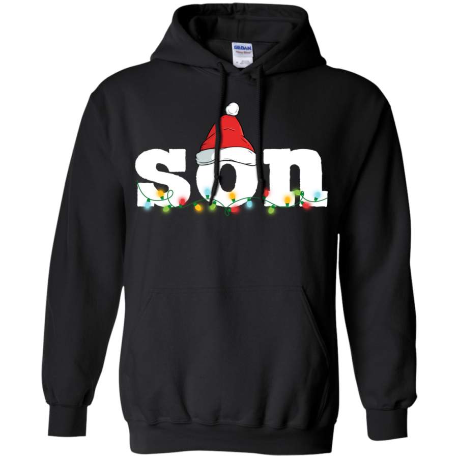 Son Santa Claus Merry Christmas Xmas Hoodie Gift Idea