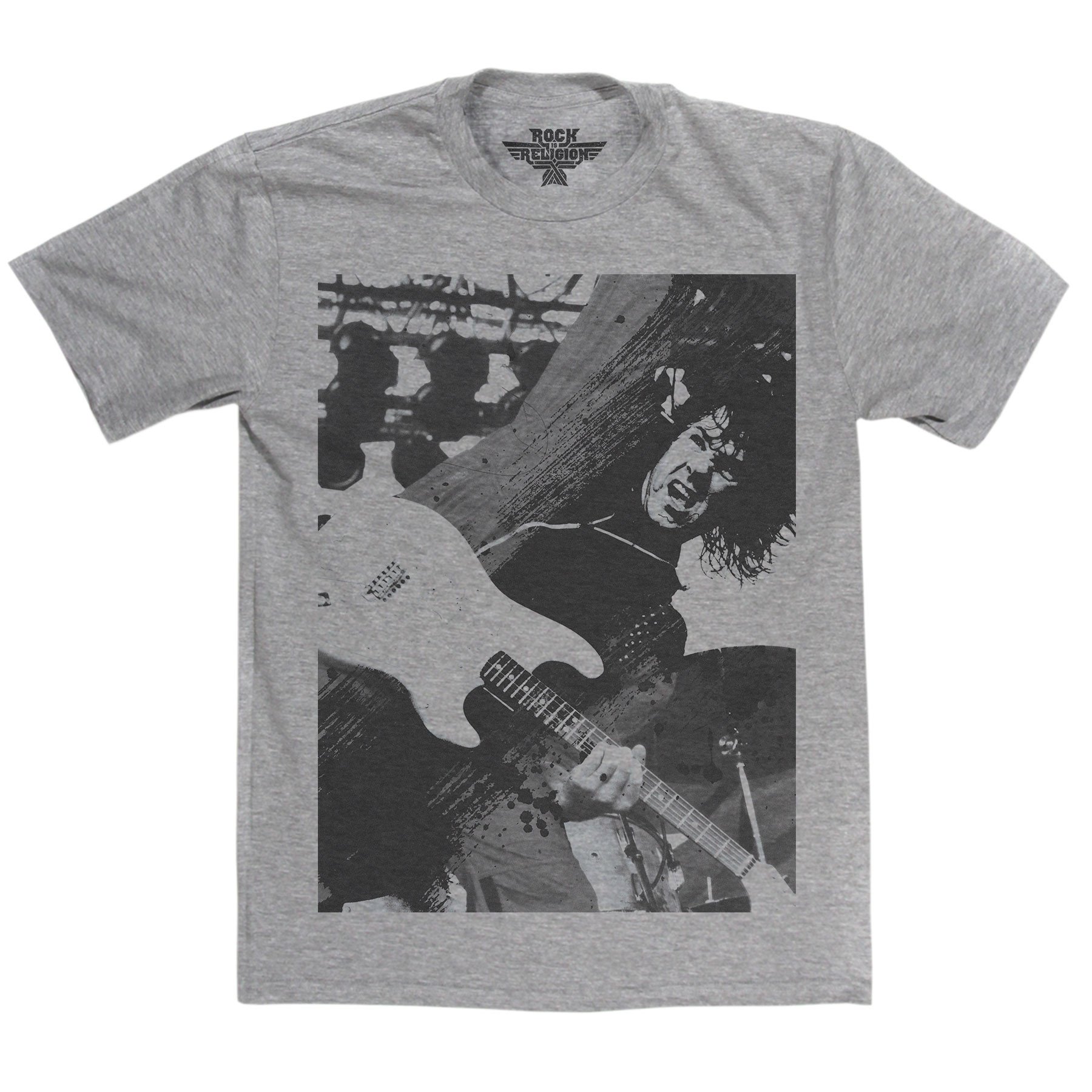 Rock is Religion Gary Moore T Shirt