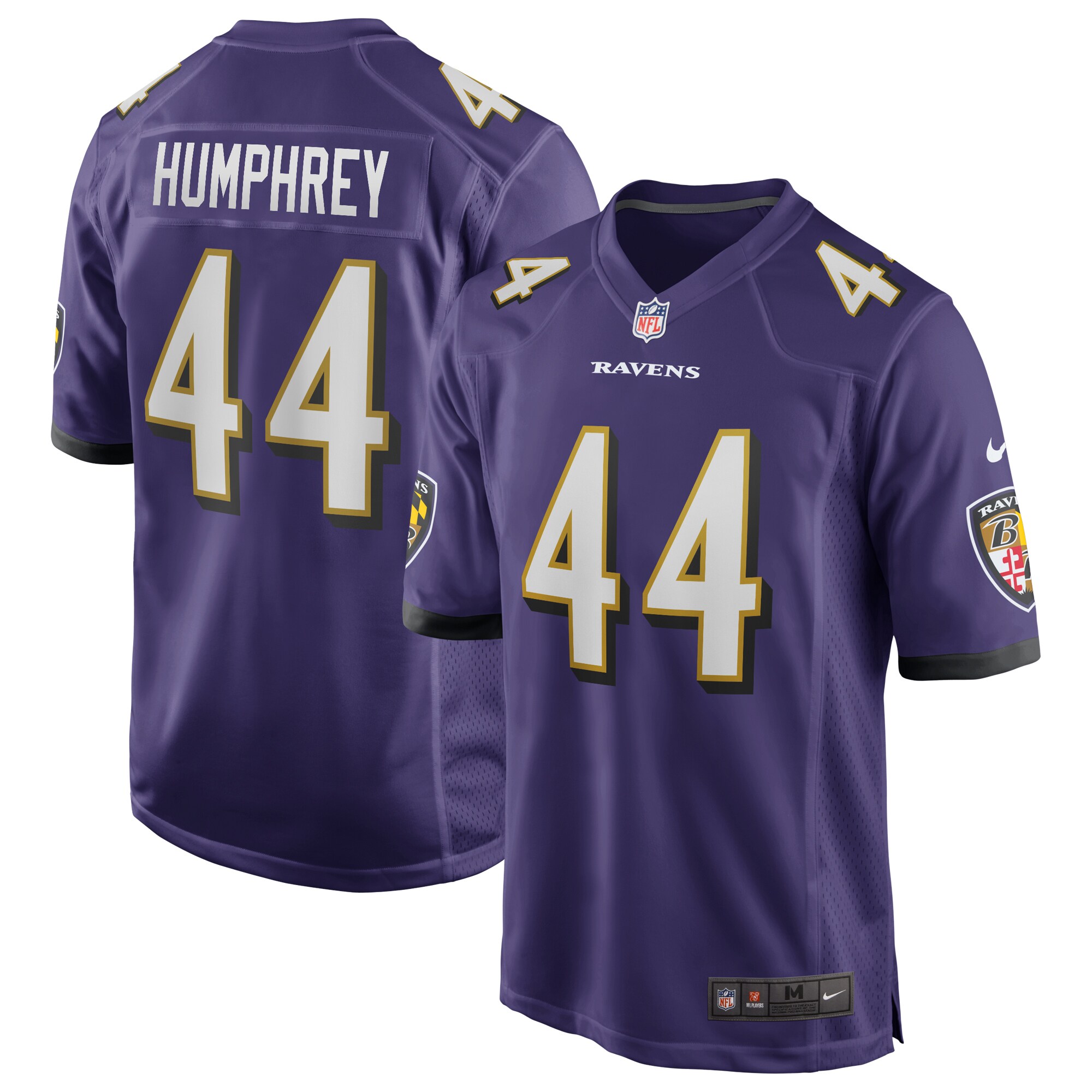 Marlon Humphrey Baltimore Ravens Game Jersey – Purple