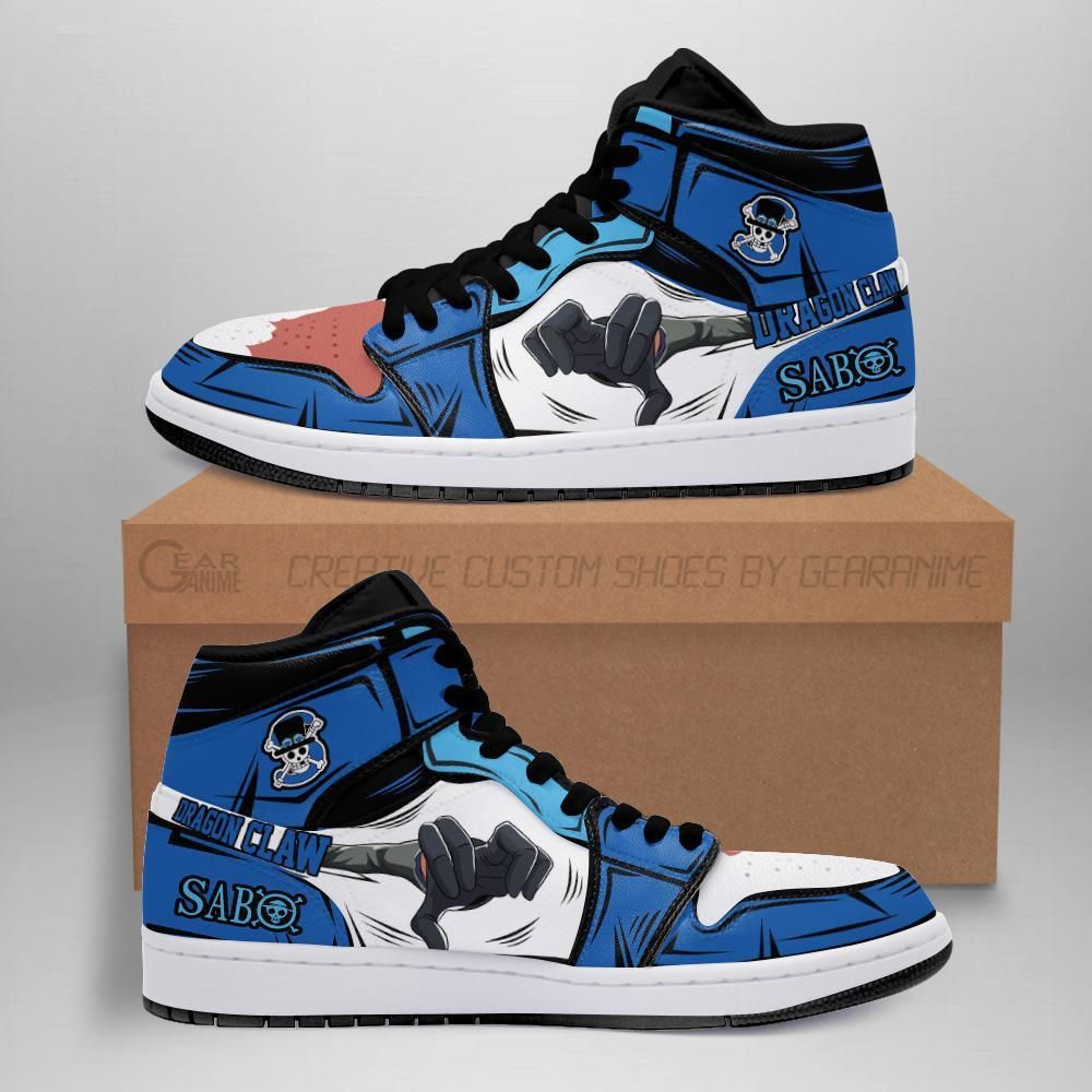 Sabo Dragon Claw Skill One Piece Anime Fan Mn06 Air Jordan Shoes Sport Sneakers