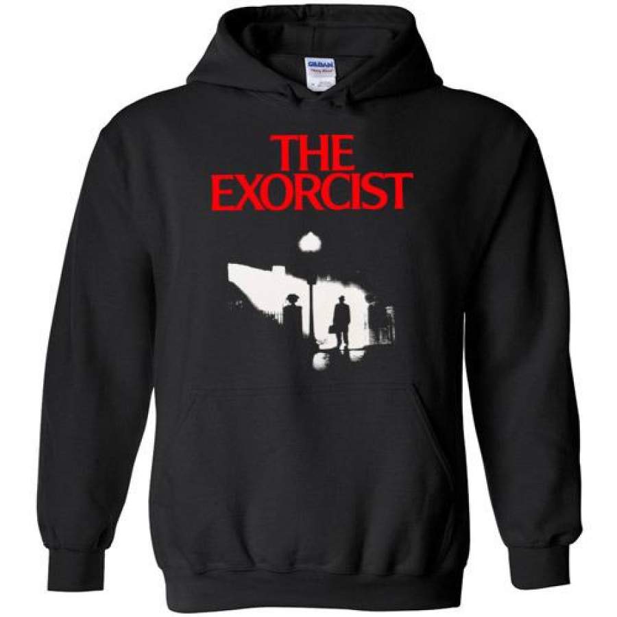 The Exorcist ,Horror Movie, Demonic Possession Satan Demons, v1, Gildan Heavy Blend Hoodie