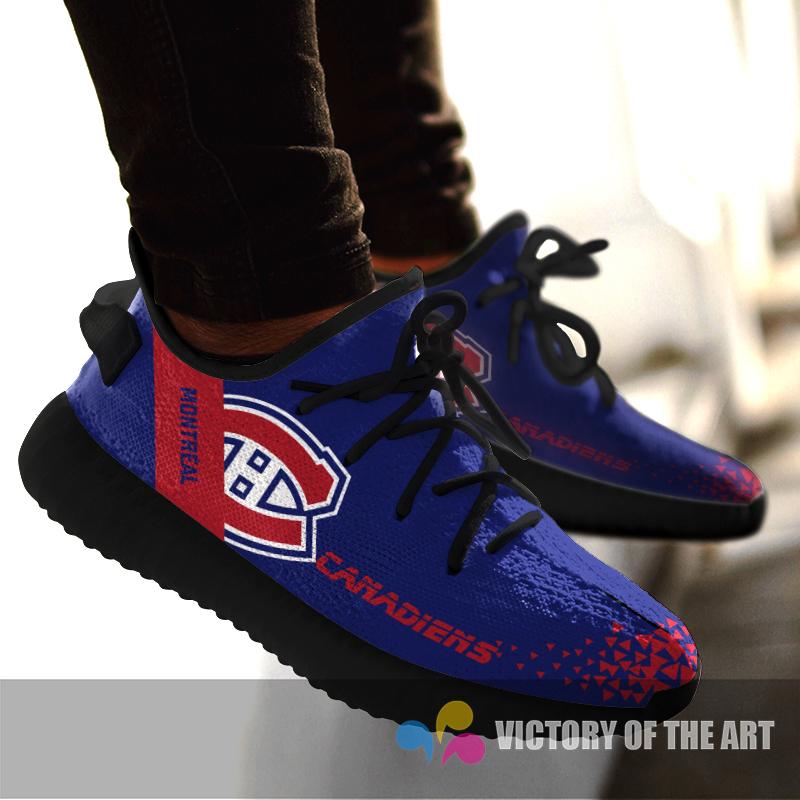 Simple Logo Montreal Canadiens Sneakers As Special Shoes