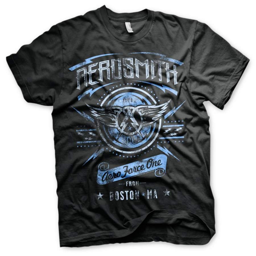 Aerosmith – Aero Force One Distressed T-Shirt