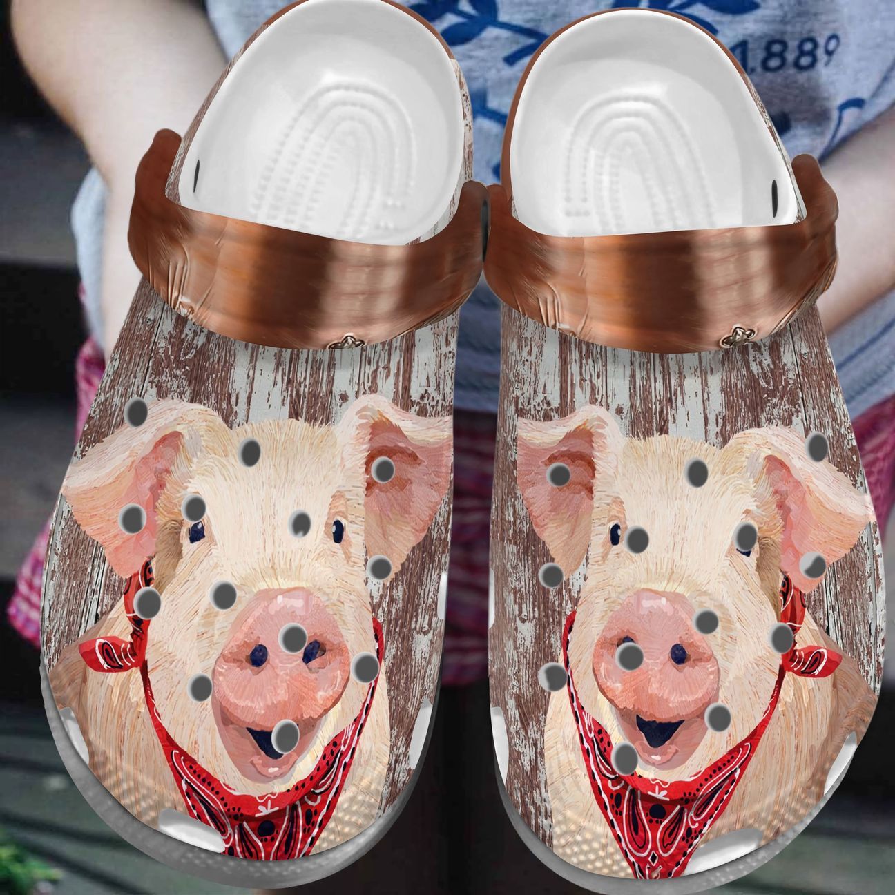 Pigs Personalized Clog, Custom Name, Text, Color, Number Fashion Style For Women, Men, Kid, Print 3D I Really Love Pigs