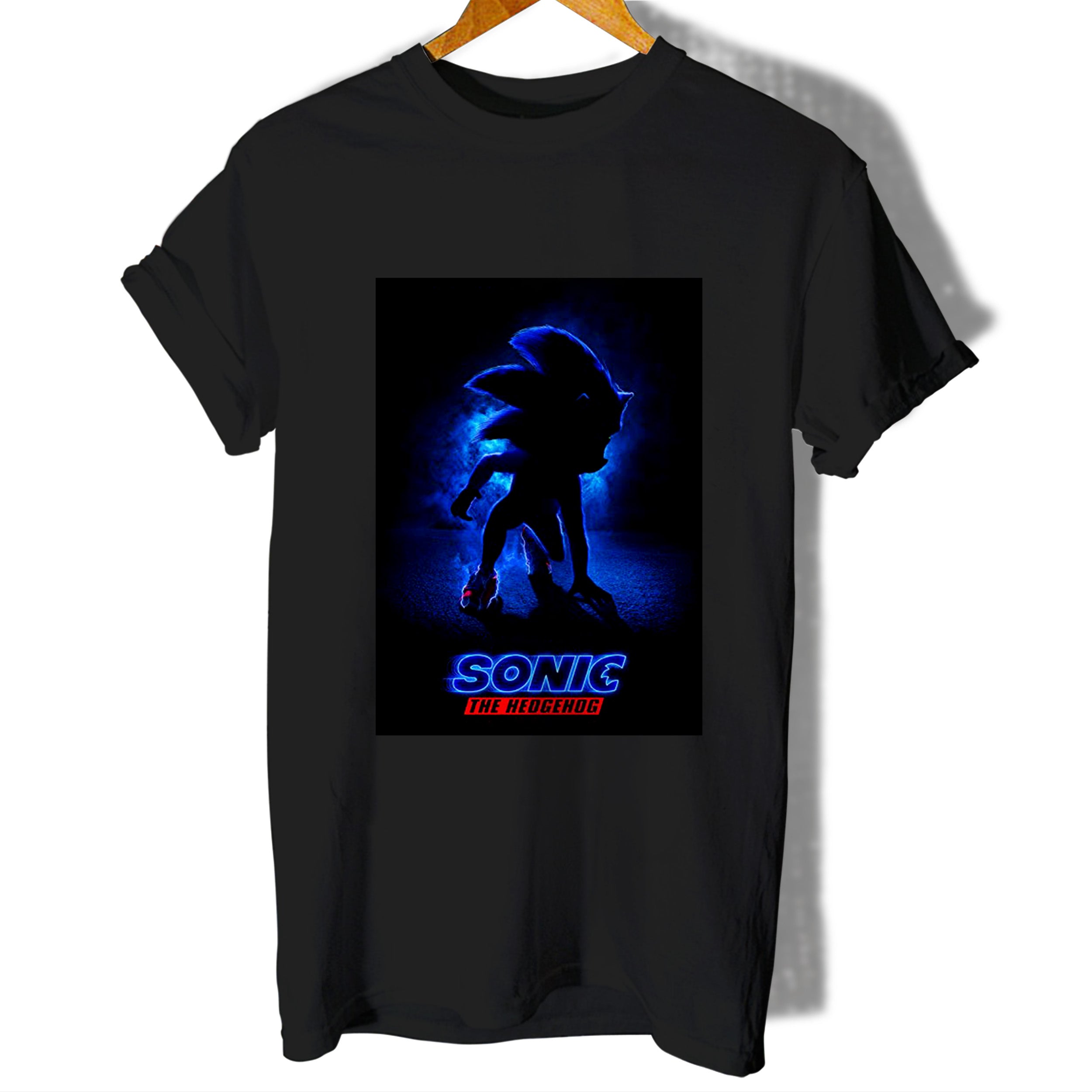 Sonic The Hedgehog Shadow Poster Women T-Shirt