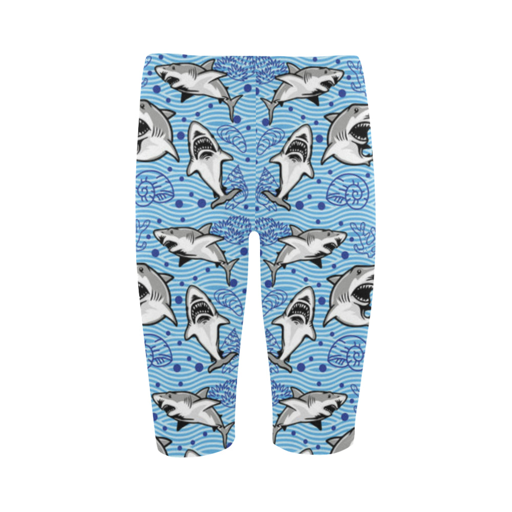 Shark Hestia Cropped Leggings (Model L03)