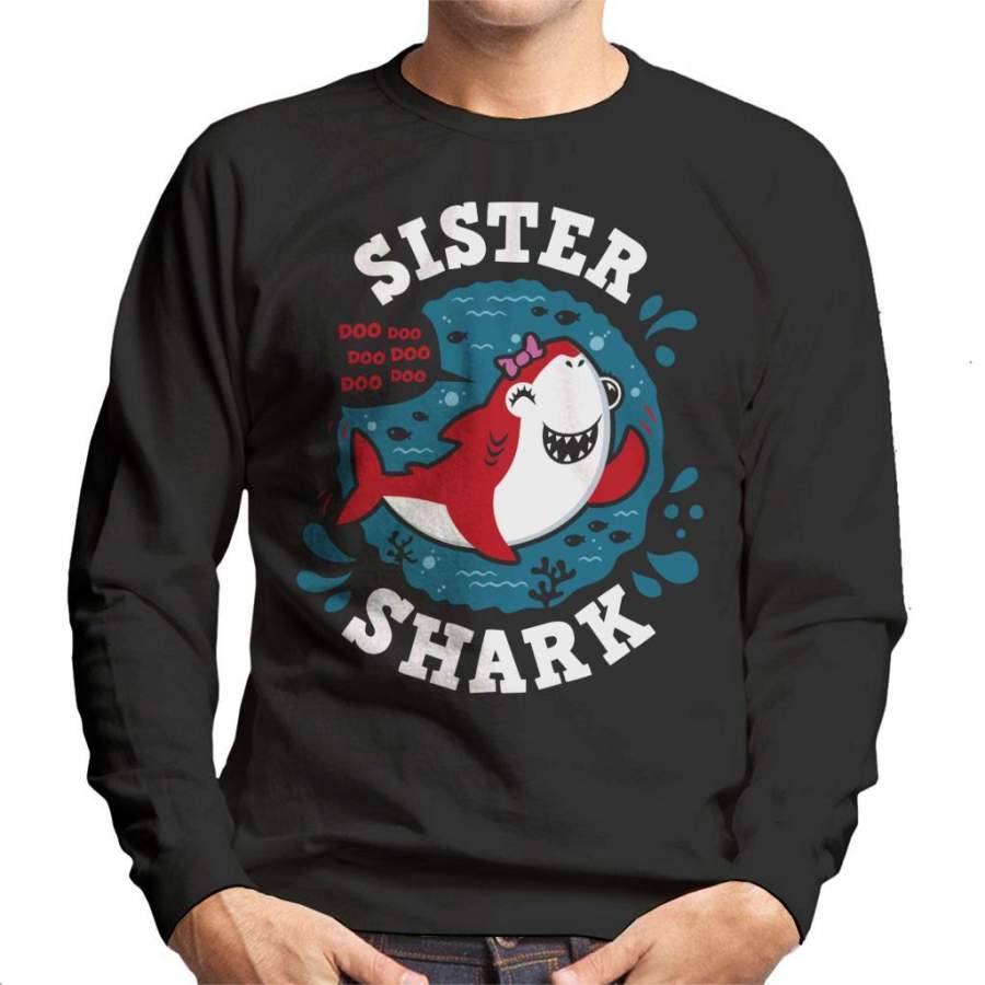 Baby Shark Family Sister Men’s Sweatshirt