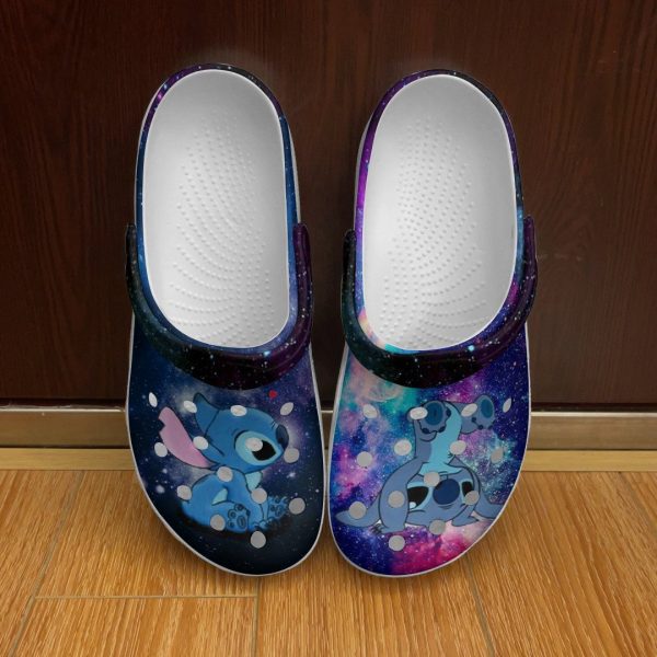 Stitch Disney Cartoon Adults Crocs Crocband Clog Shoes For Men Women Ht