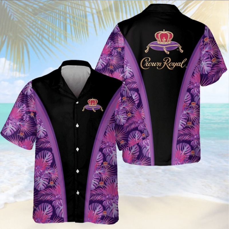 Crown Royal Flower Hawaii Shirt Ha3432