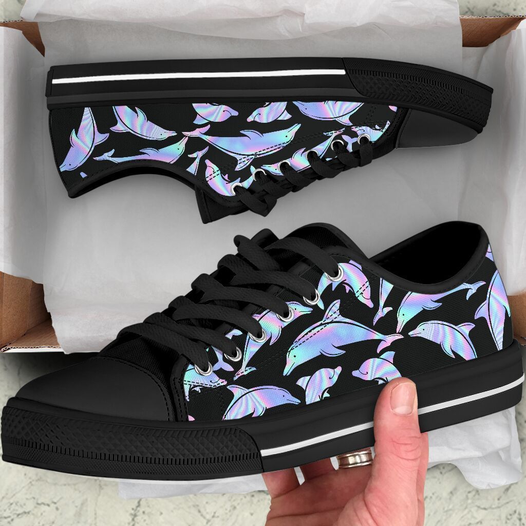 Dolphin Neon Low Top Shoes