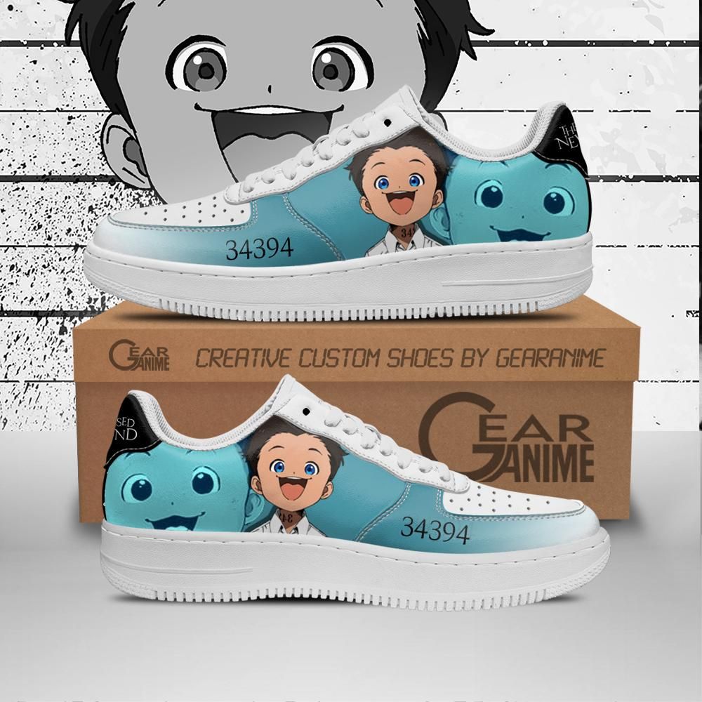Phil The Promised Neverland Air Force Shoes Sneakers Custom Anime