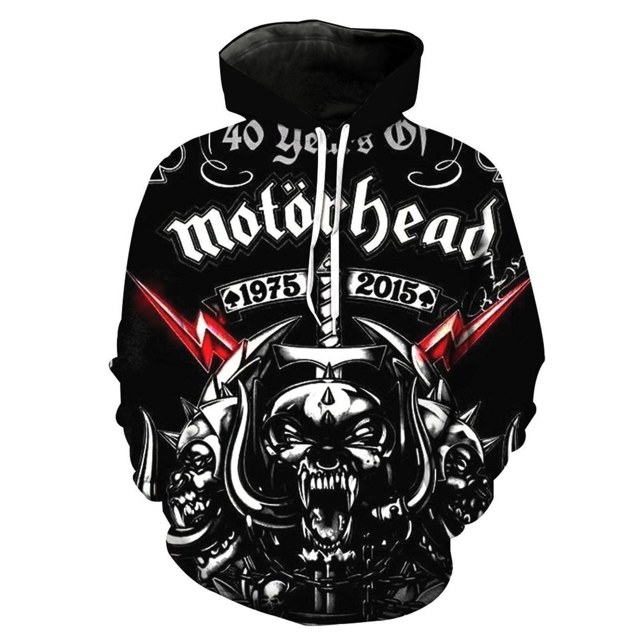 Motorhead Style 4 3D Hoodie