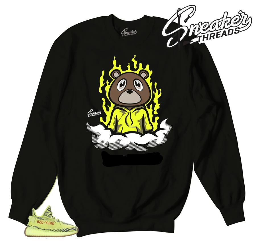 Yeezy Frozen Yellow Fly Bear Sweater