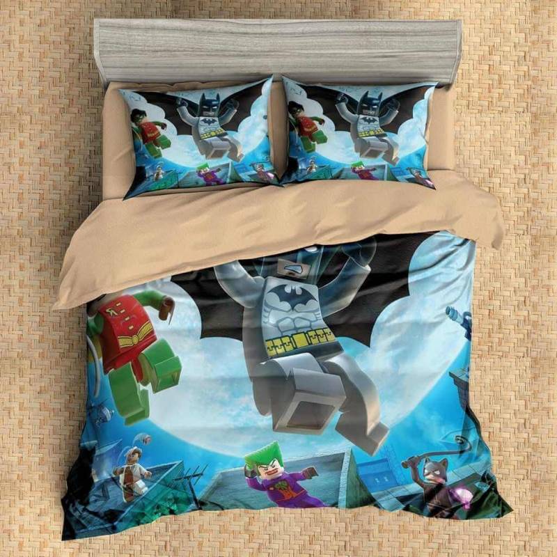 3D Customize Lego Batman Bedding Set Duvet Cover Set Bedroom Set Bedlinen 1