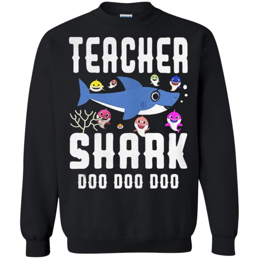 Teacher shark doo doo doo Sweatshirt – Moano Store