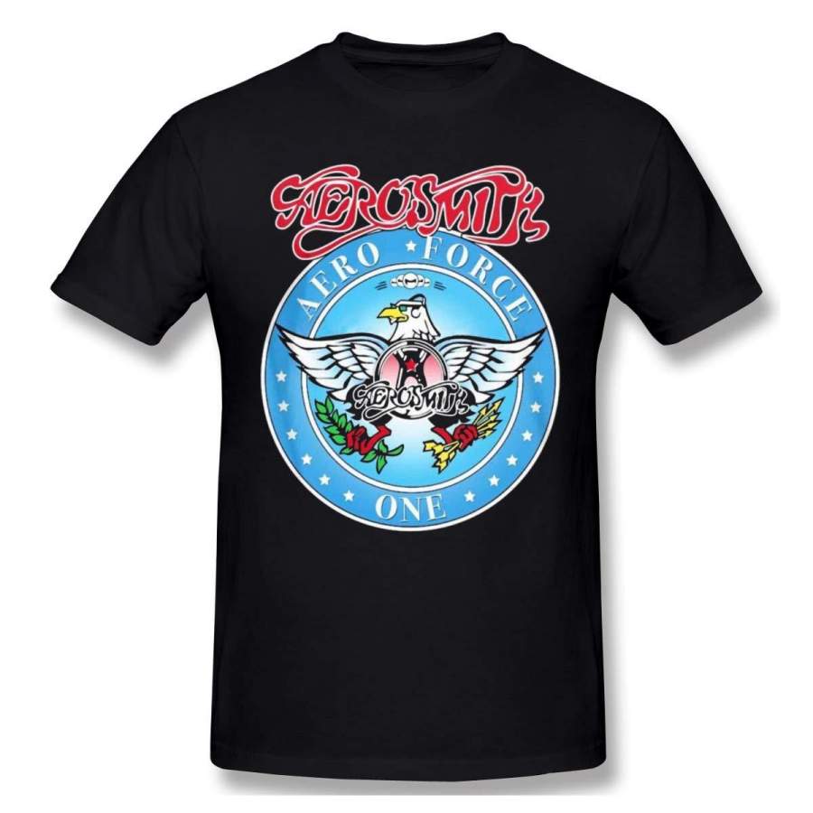 Aerosmith Men’s T-Shirts Classic Adult Short Sleeve Tee Shirt