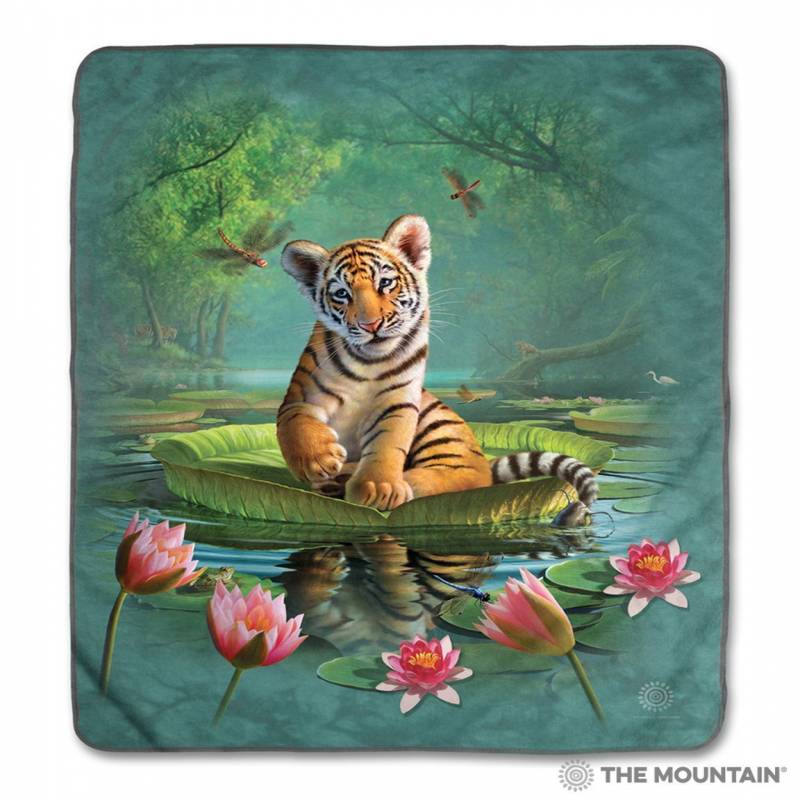 Tiger Lily CLA1712310F Sherpa Fleece Blanket