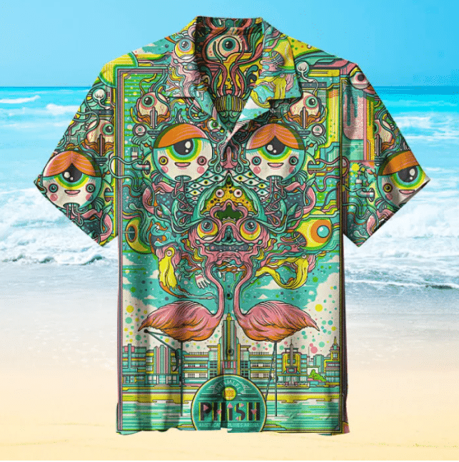 Phish 1 For Man And Woman Print Short Sleeve Hawaii Shirt Ha47337