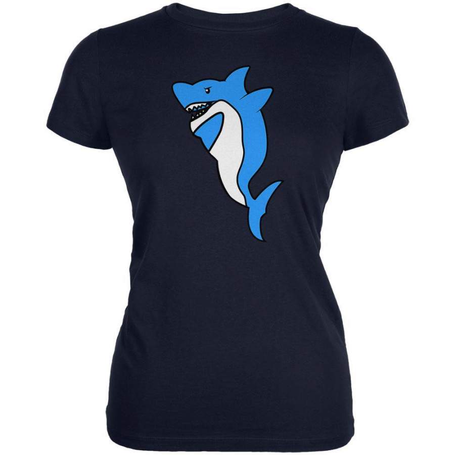 Dabbing Shark Juniors Soft T Shirt