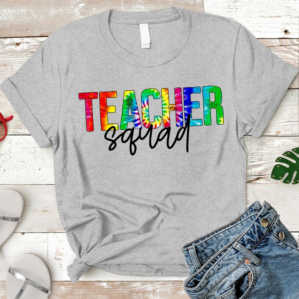 Personalized Teacher Squad Shirts For Teacher Proud Teacher Life Shirt Back To School Shirt