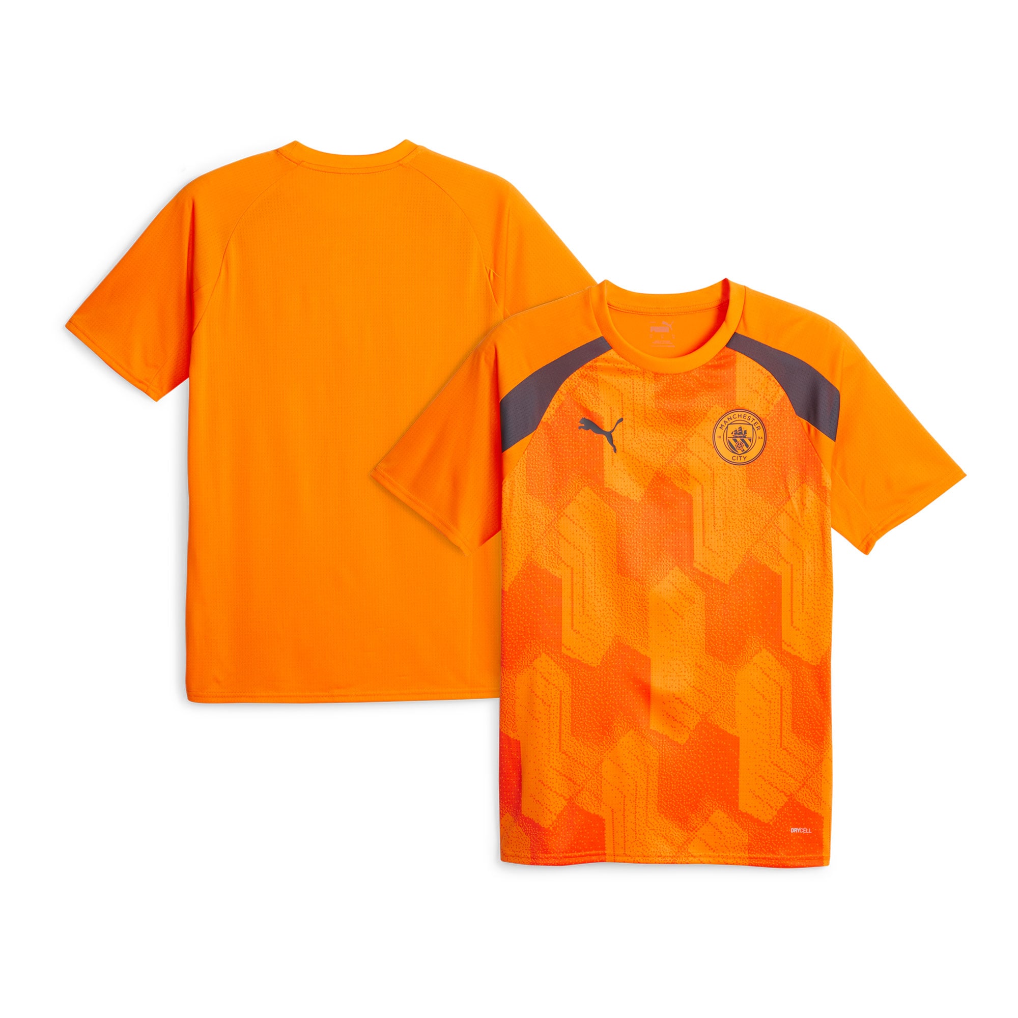 Manchester City 2023/24 Pre-Match Jersey – Orange