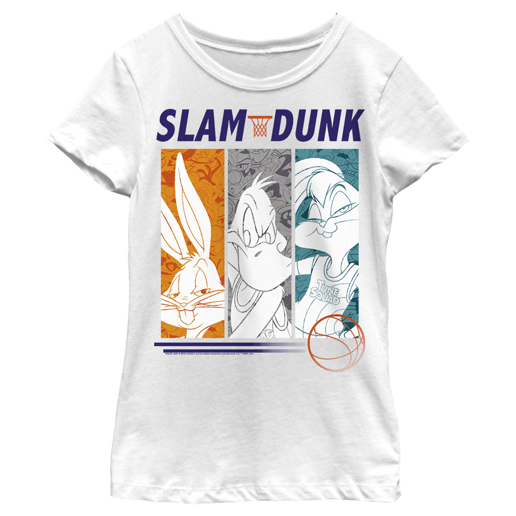 Space Jam: A New Legacy Girl’S Slam Dunk  T-Shirt