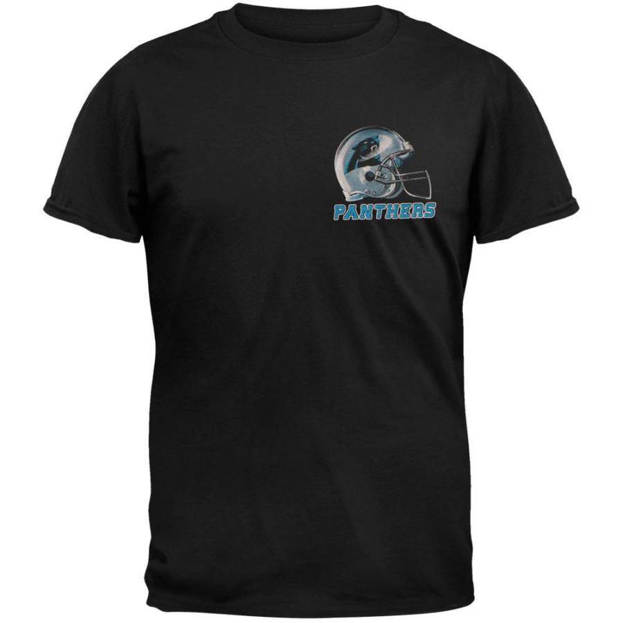 Carolina Panthers – Sky Helmet Adult T-Shirt