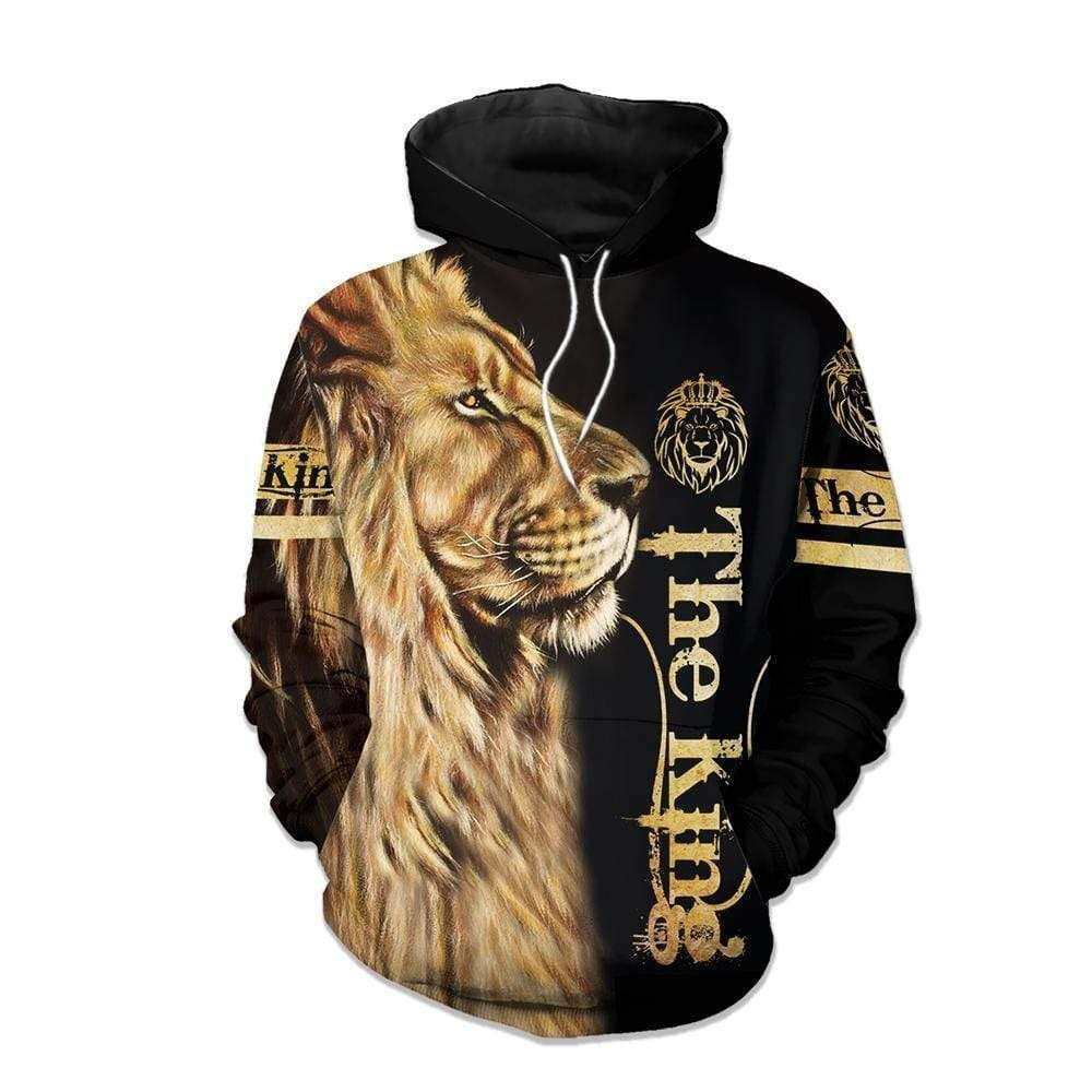 The King Lion Hoodie All Over Print #V Bt10