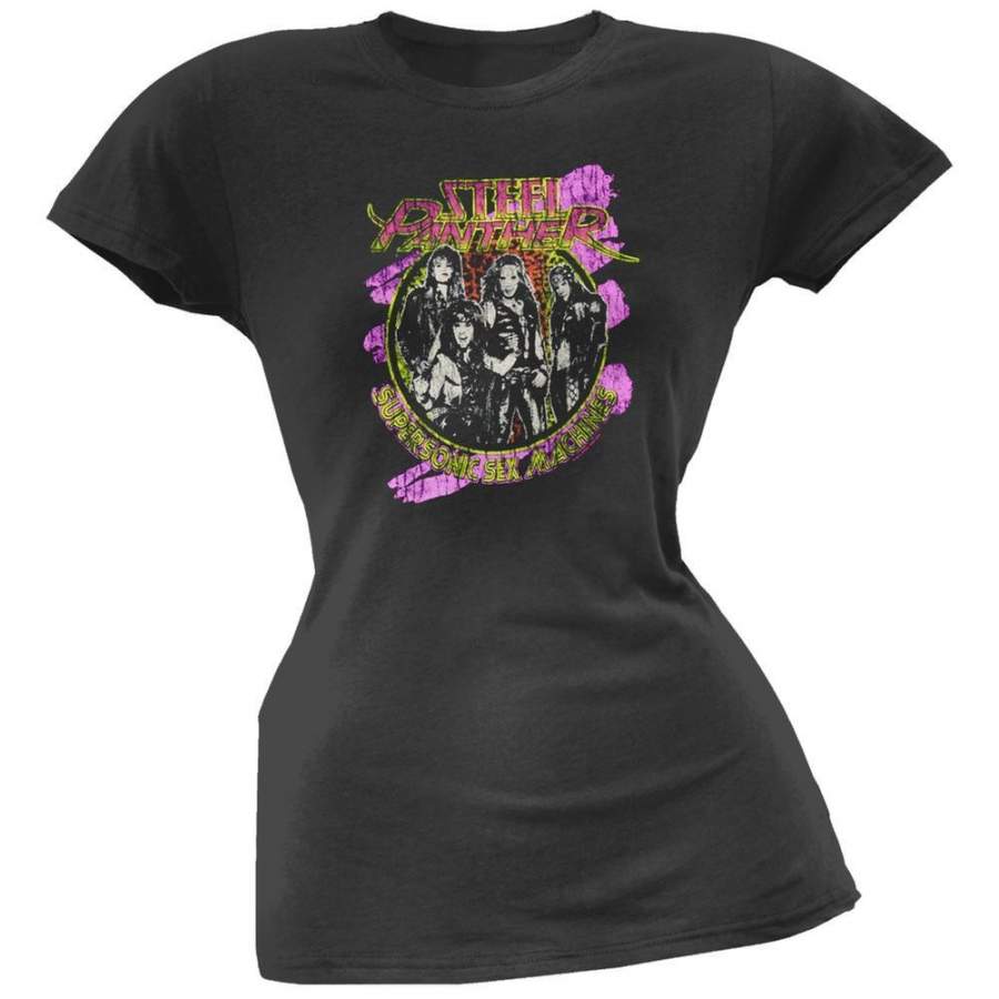 Steel Panther – Supersonic Sex Machines Juniors T-Shirt