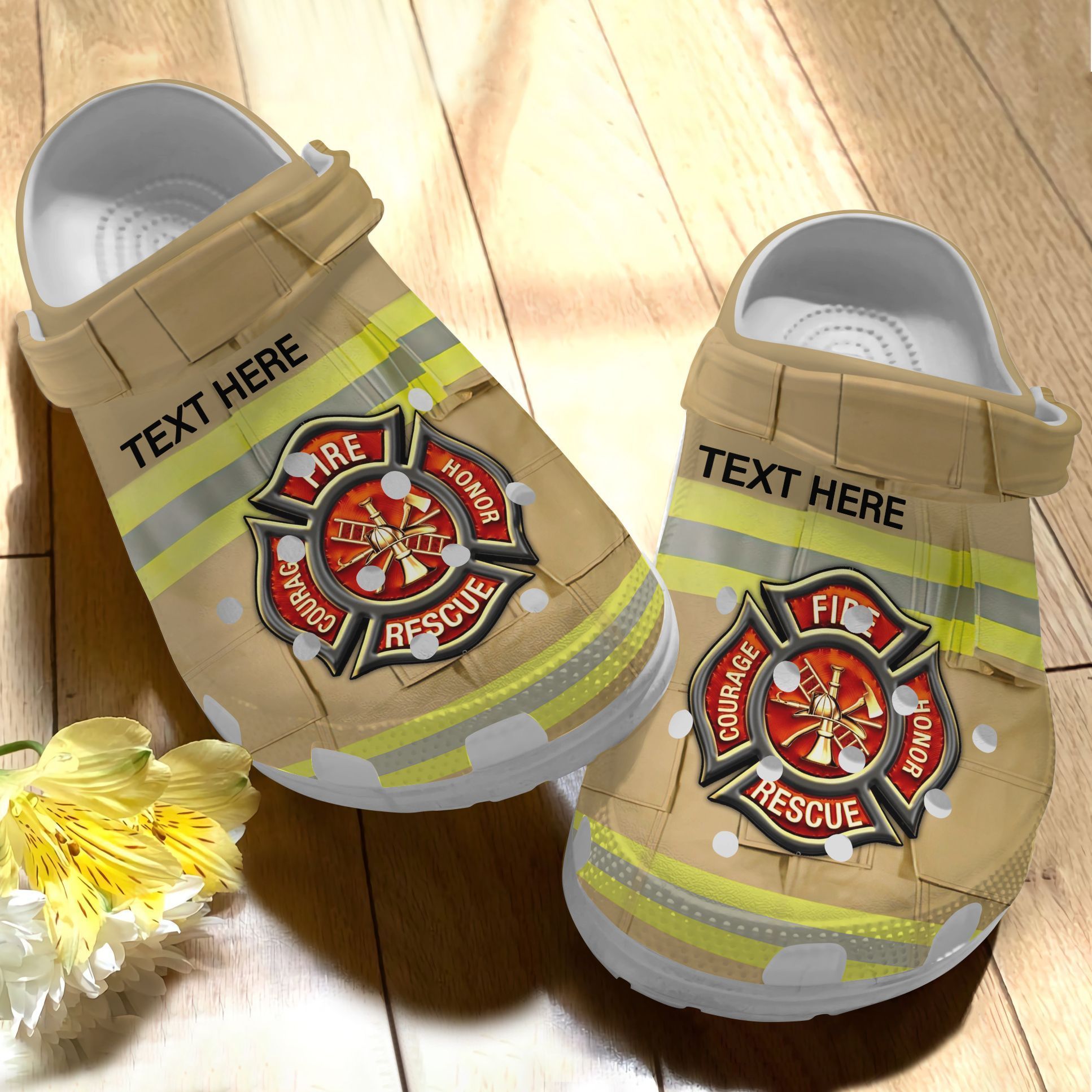 Firefighter Personalized Clog Hero Uniform Clogs Clogband Clog