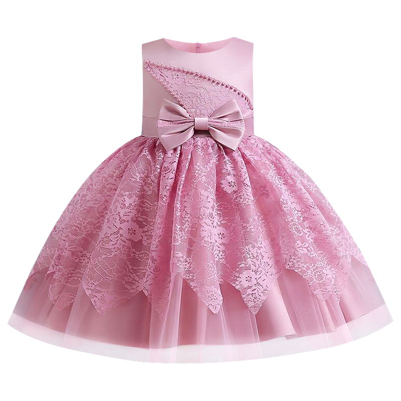 2022New Christmas Party Dresses For Girls,Girls Dresses Summer, New Year For Grils Clothes Flowers Princess Clothing alx