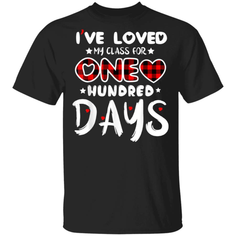 I’ve loved My Class For 100 Days Of School Buffalo Plaid T-Shirt